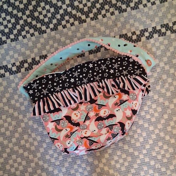 Matilda Jane Kids Bag with Black and Mint Patterns - Picture 1 of 2